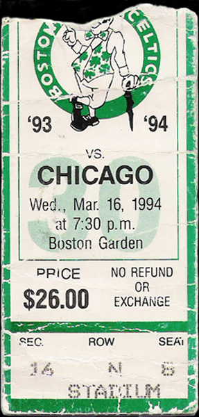 Celtics Ticket